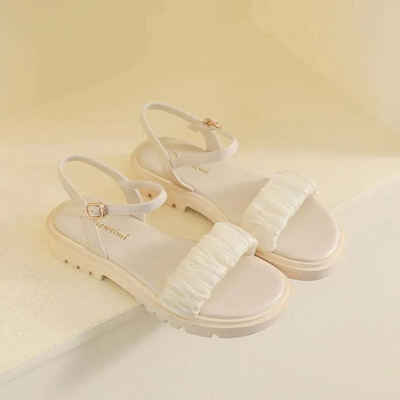 Women's Petite Flat Low Heel Sandals MS84
