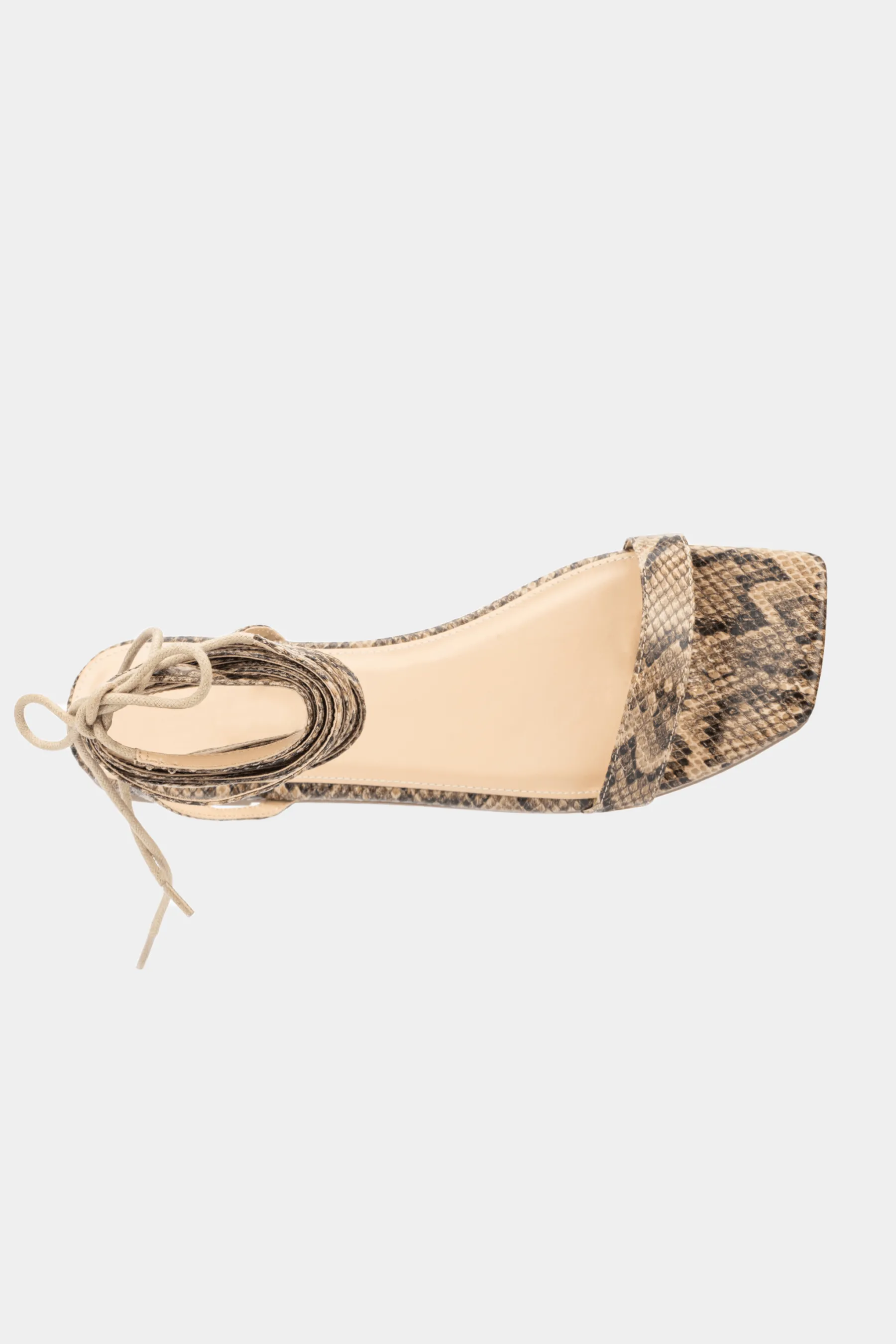 Women's Zelia Strappy Flats - Wide Width Ankle Strap Sandals