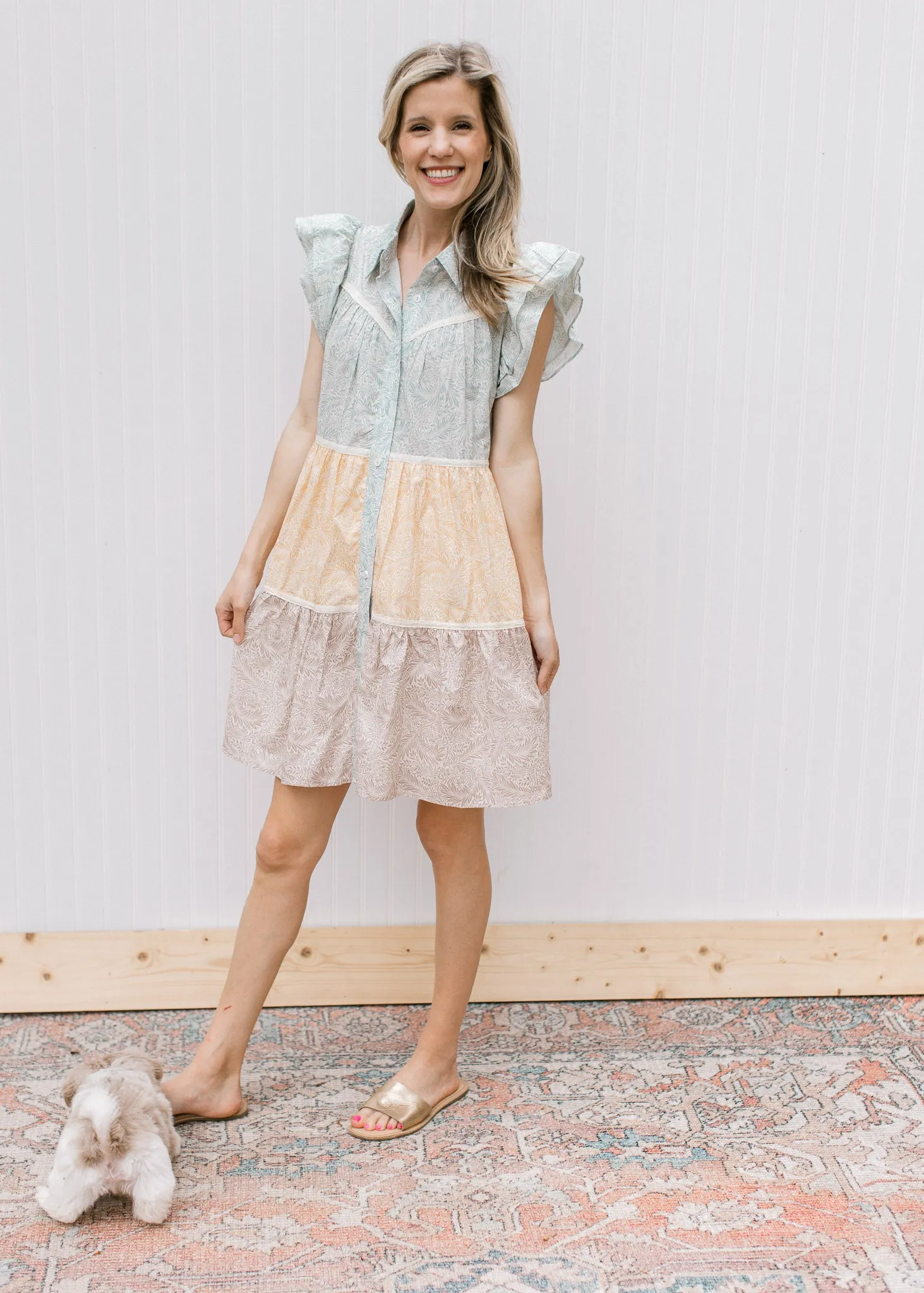 XZ Color Combo Dress
