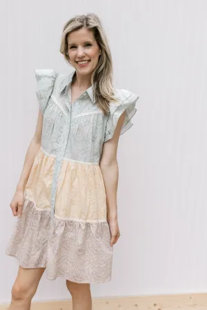 XZ Color Combo Dress