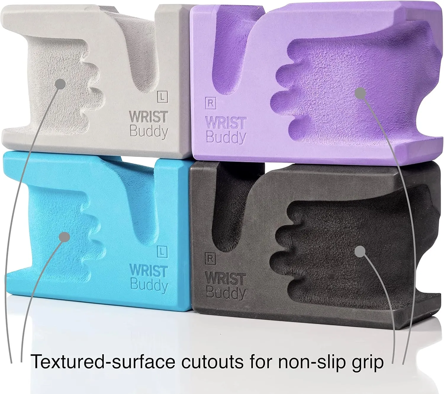 Yoga Blocks 2 Pack | Reduces and Prevents Wrist Pain