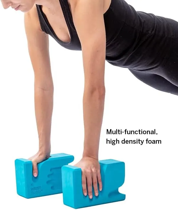 Yoga Blocks 2 Pack | Reduces and Prevents Wrist Pain