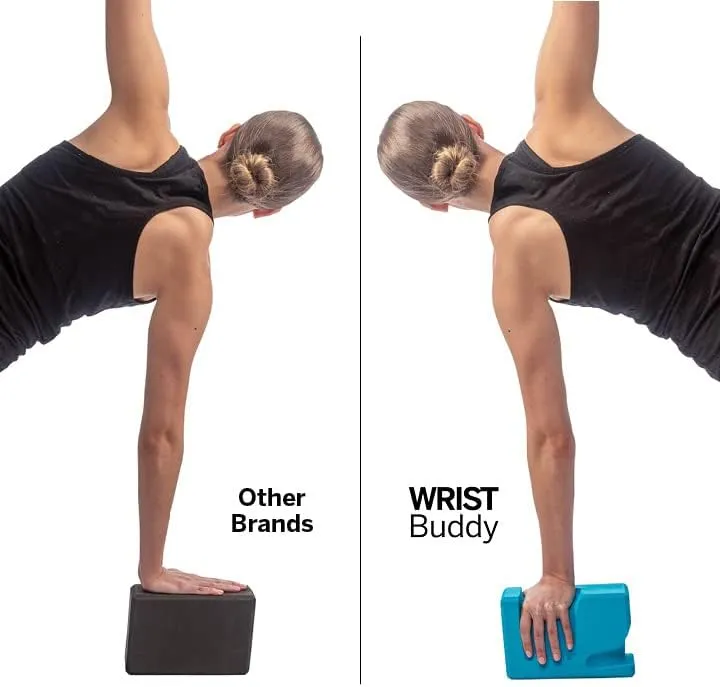 Yoga Blocks 2 Pack | Reduces and Prevents Wrist Pain