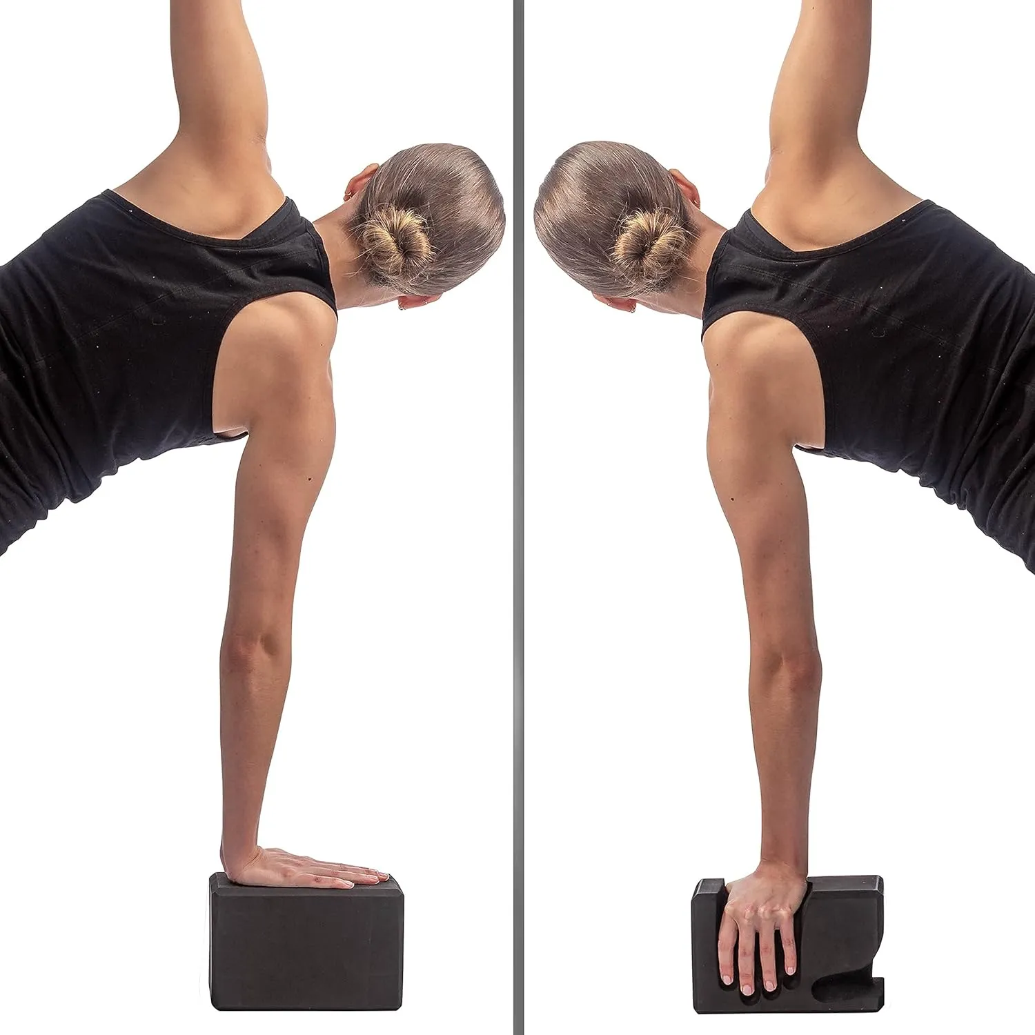 Yoga Blocks 2 Pack | Reduces and Prevents Wrist Pain