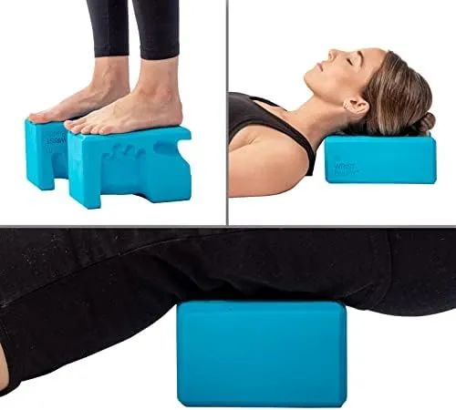 Yoga Blocks 2 Pack | Reduces and Prevents Wrist Pain