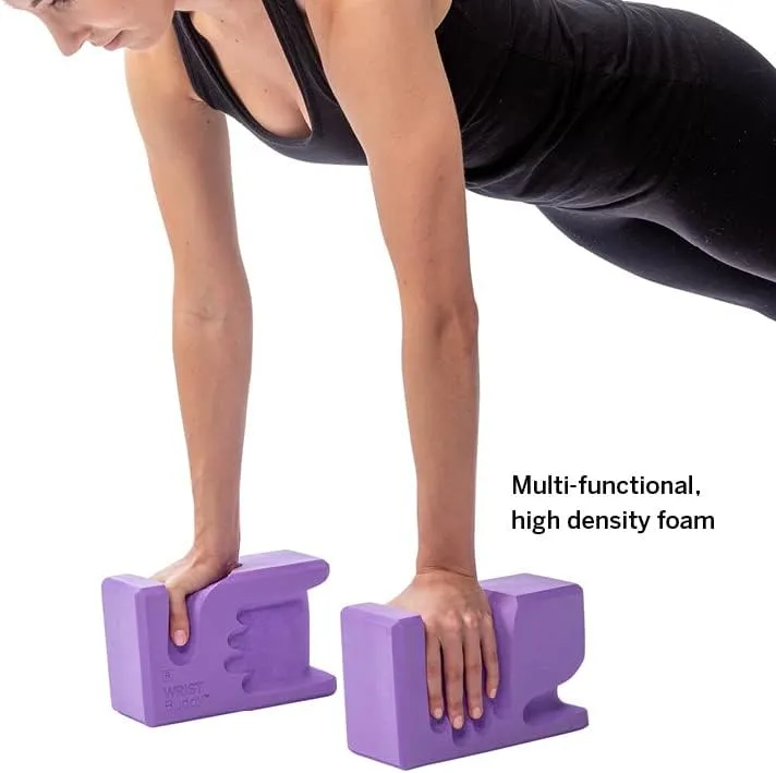 Yoga Blocks 2 Pack | Reduces and Prevents Wrist Pain
